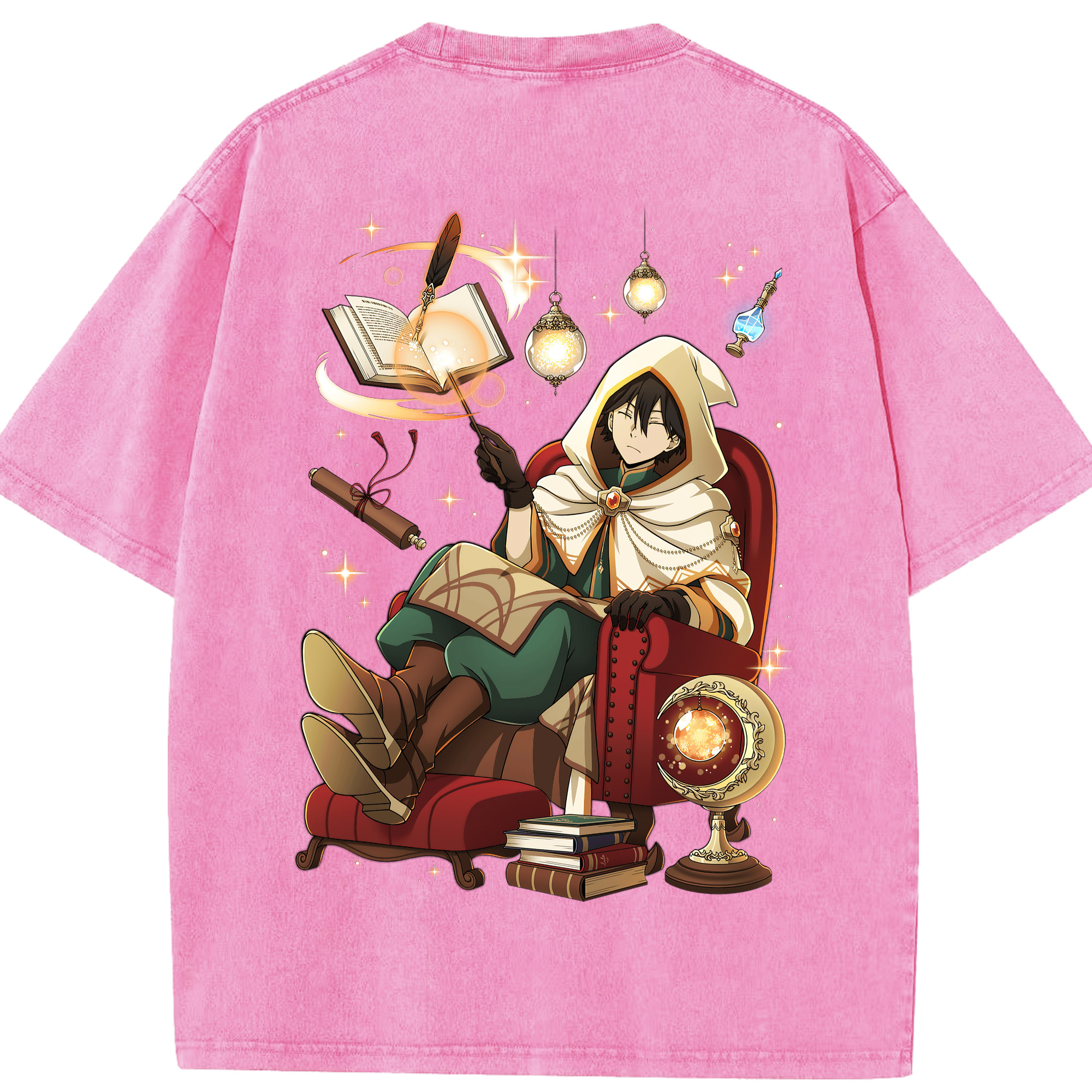 （画像用） 文豪ストレイドッグス Bungo Stray Dogs 綿100% ヴィンテージ風 半袖Tシャツ（背面プリント）